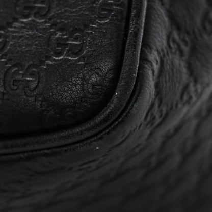 Gucci Guccissima Mini Bree Top Handle Bag Black 13 of 15