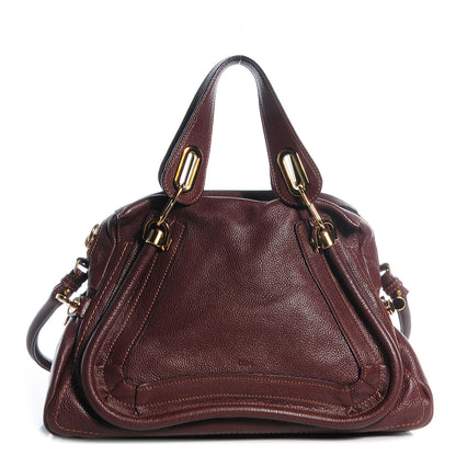 Chloe Calfskin Medium Paraty Chocolate 1 of 9