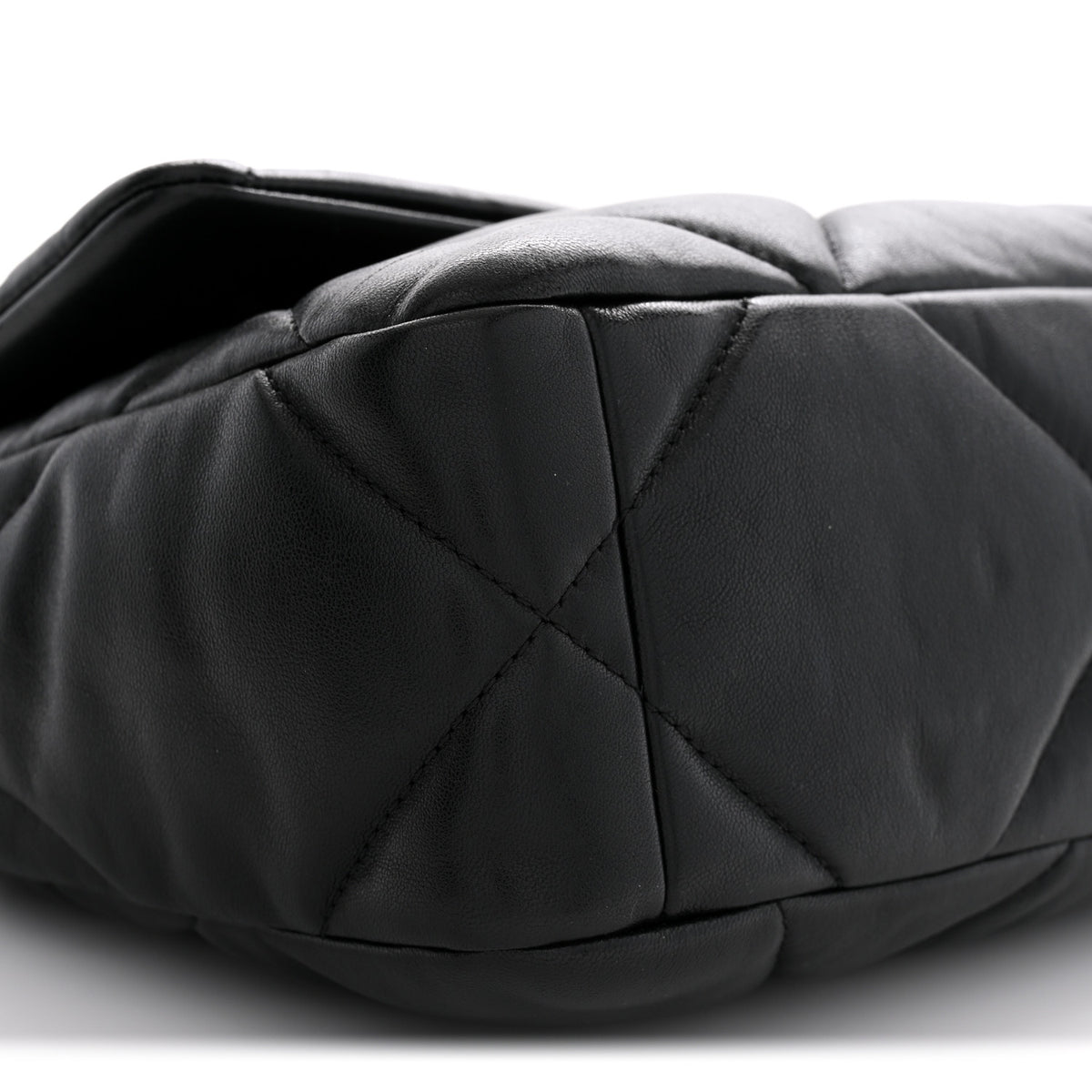 Chanel Lambskin Quilted Medium Chanel 19 Flap Black 9 of 11