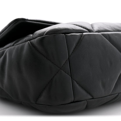 Chanel Lambskin Quilted Medium Chanel 19 Flap Black 9 of 11
