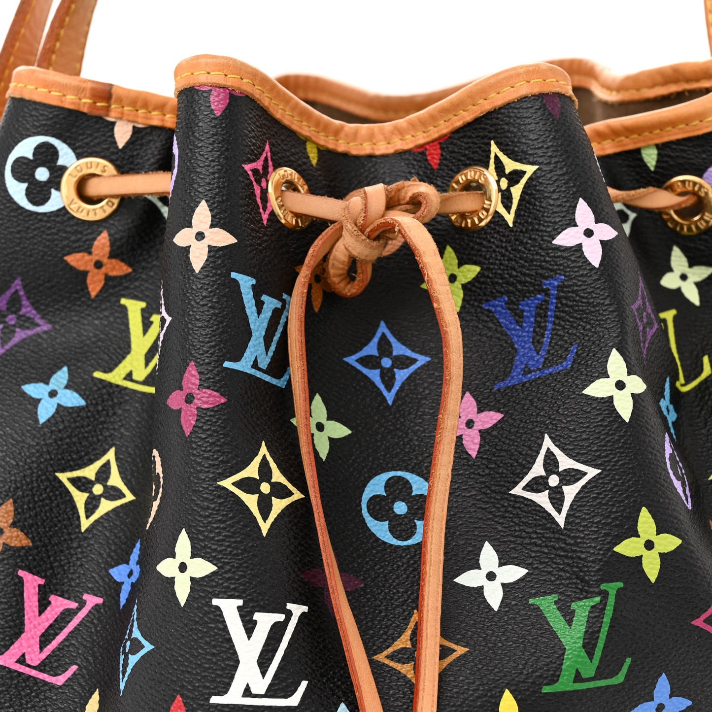 Monogram Multicolor Petit Noe Black