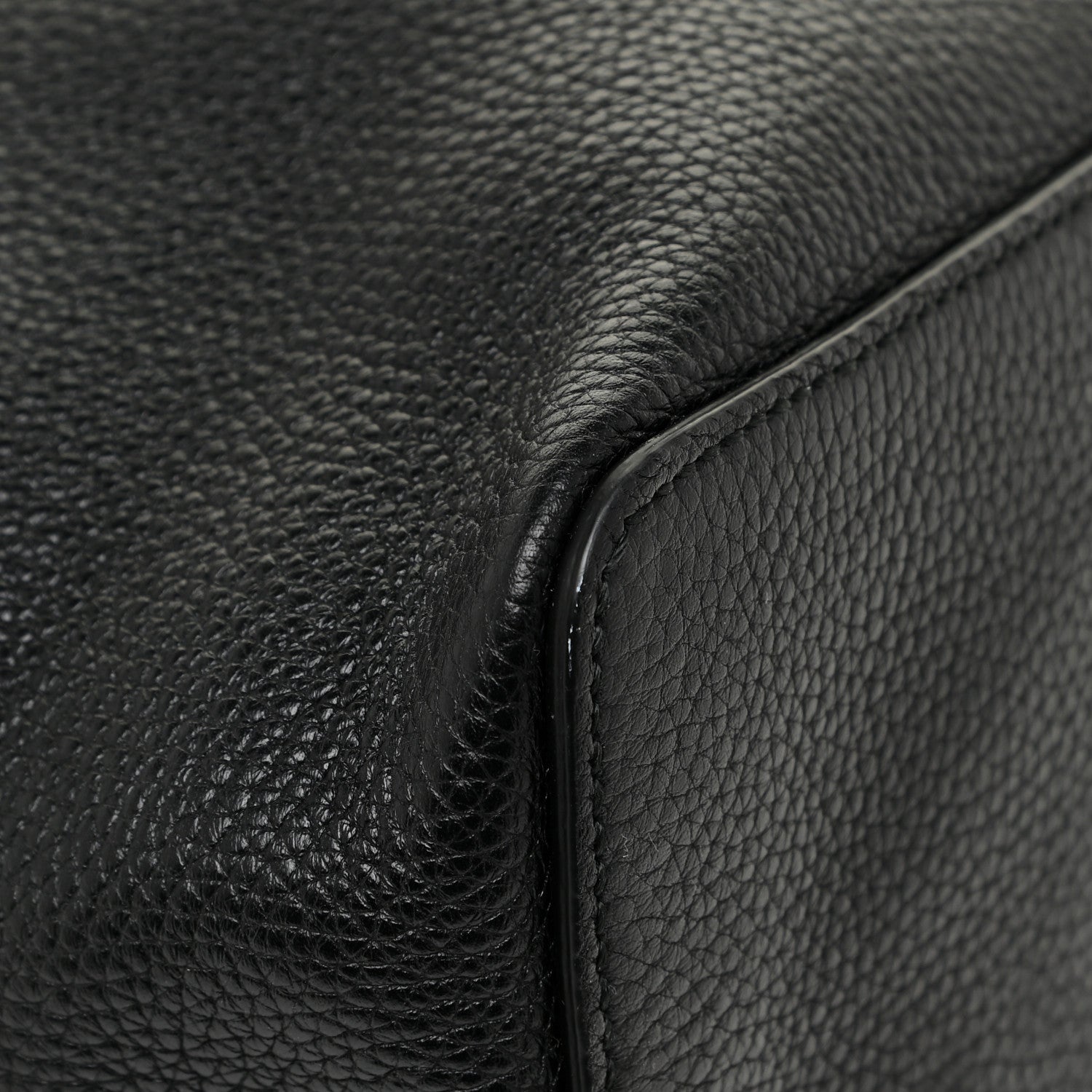 Gucci Pebbled Calfskin Large Soho Hobo Black 11 of 14