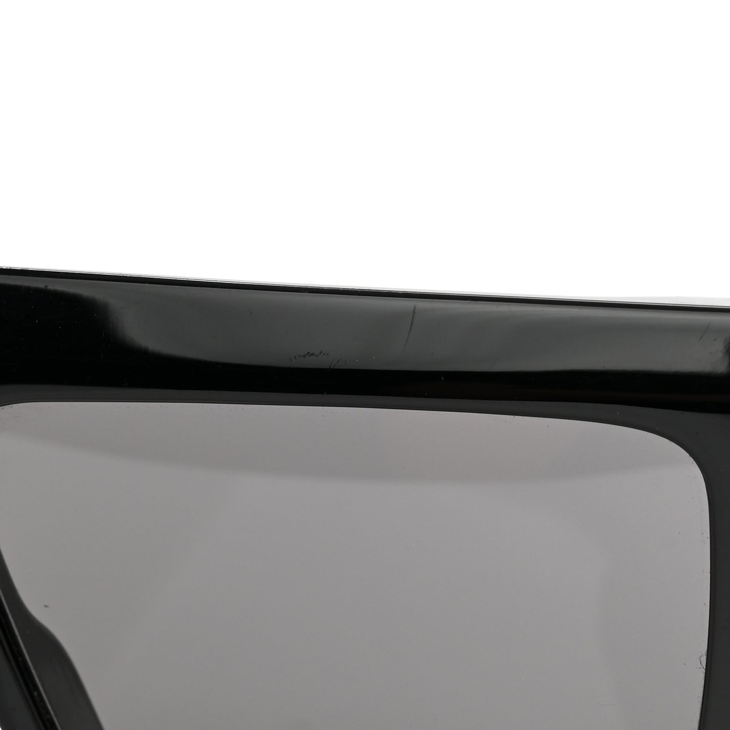 Acetate Chunky Rectangle Sunglasses CL 40092I Black