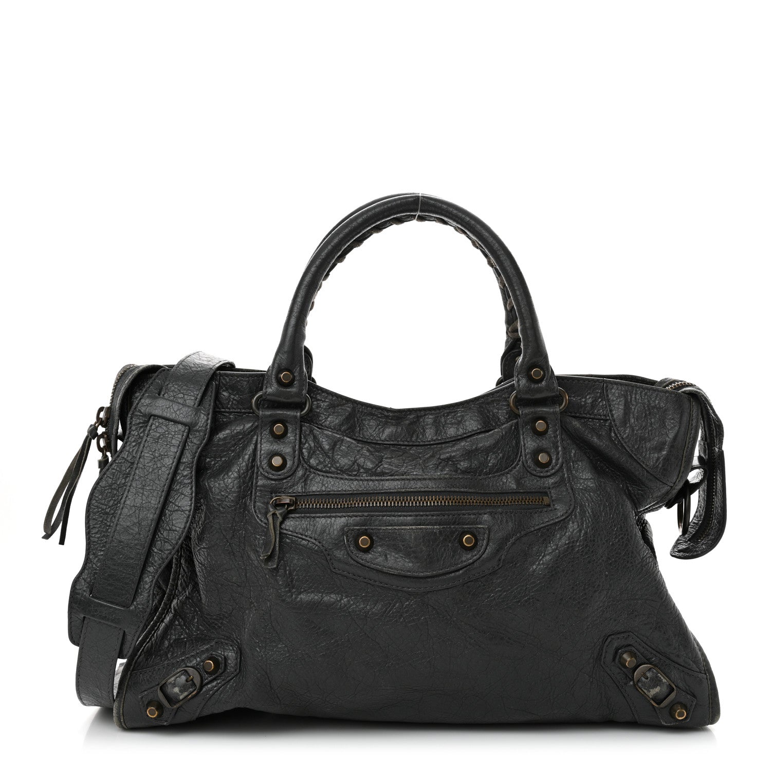 Balenciaga Agneau Classic Hardware City Gris Fossile 1 of 15
