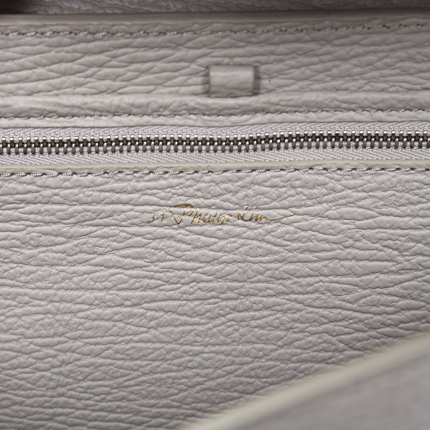 3.1 Textured Calfskin Medium Pashli Satchel Feather