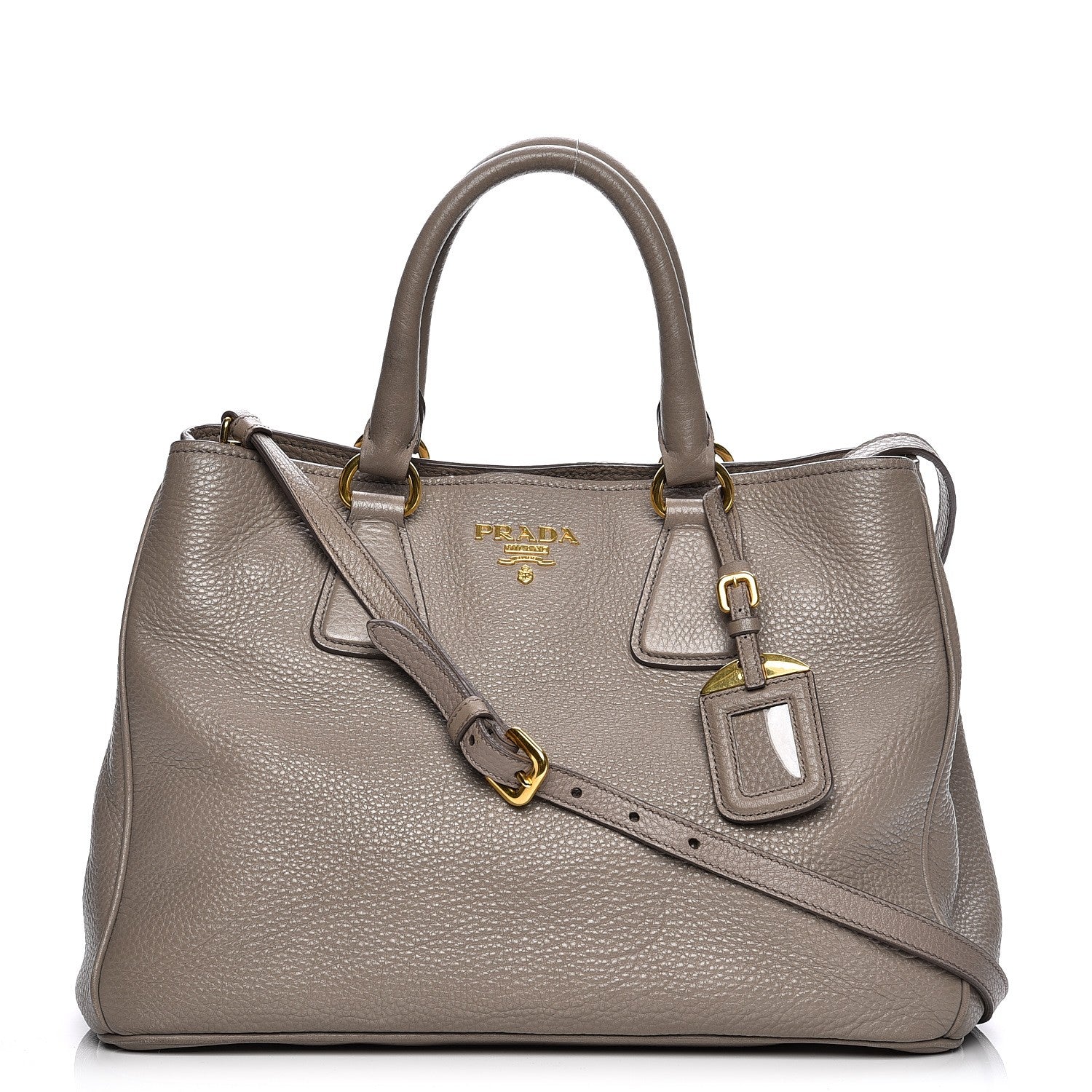 Prada Vitello Daino Tote Argilla 1 of 16