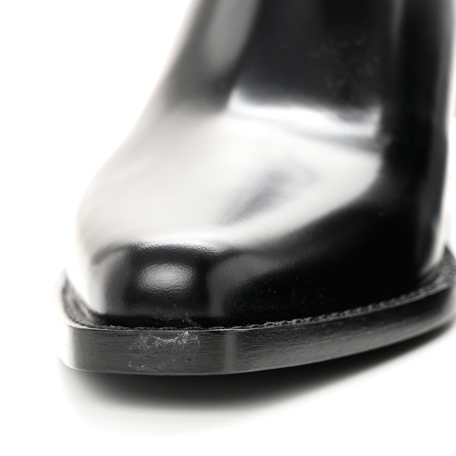 Fendi Vitello Abrasivato FF Cut Mules 39 Black 8 of 9