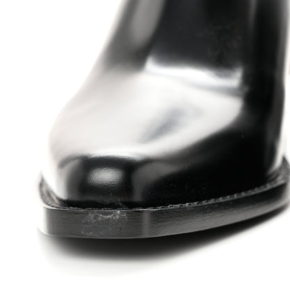 Fendi Vitello Abrasivato FF Cut Mules 39 Black 8 of 9