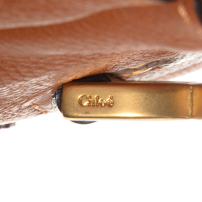 Chloe Calfskin Large Marcie Satchel Tan 9 of 10