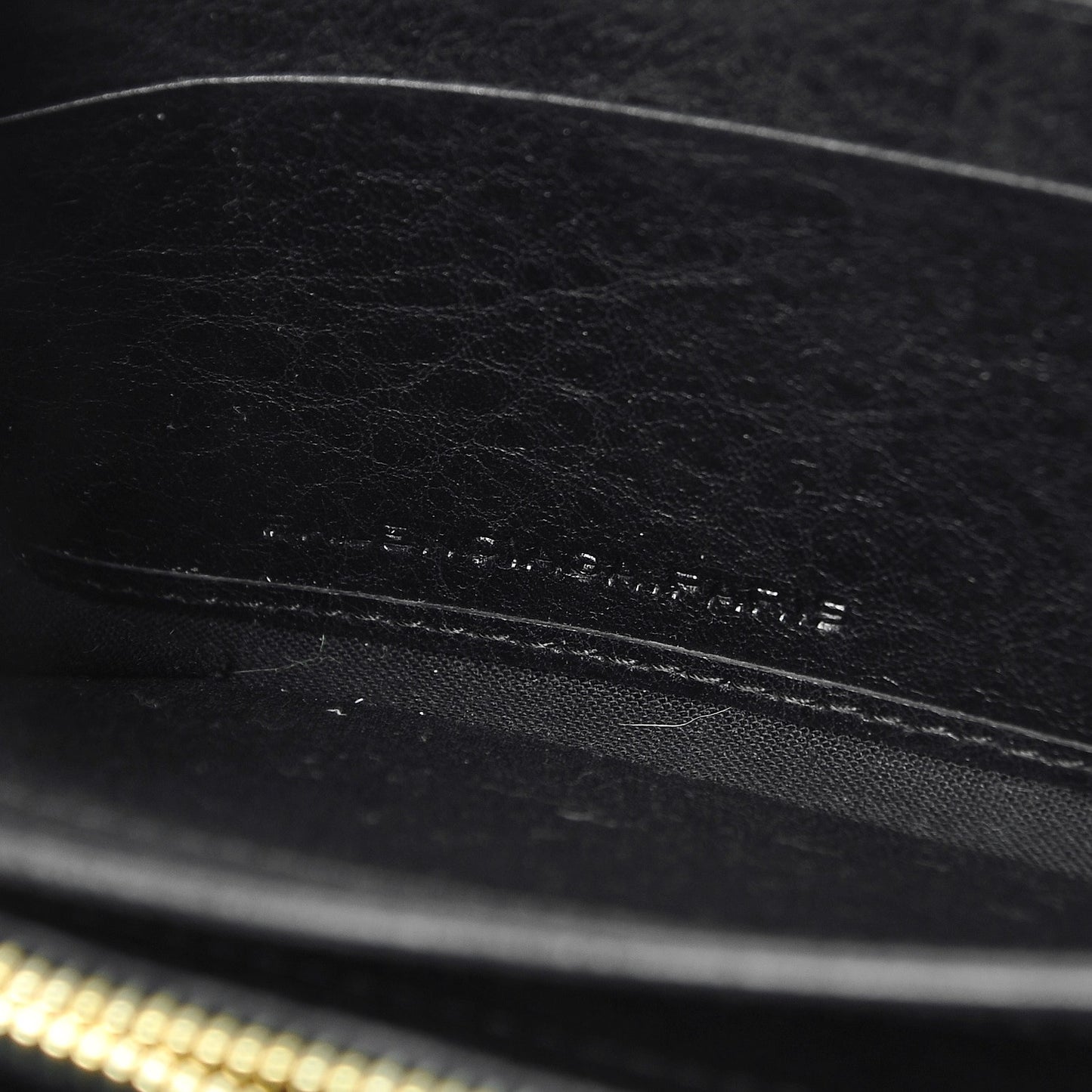 Agneau Giant 12 Gold Hardware Continental Zip Around Wallet Black