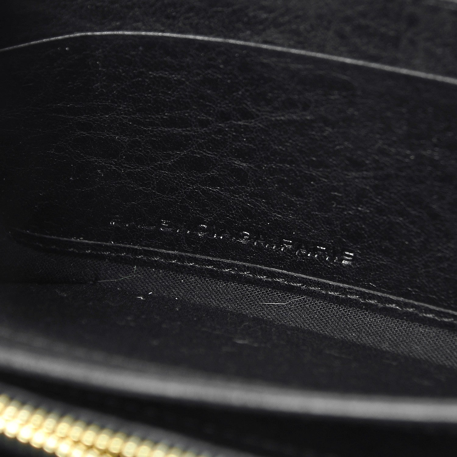 Balenciaga Agneau Giant 12 Gold Hardware Continental Zip Around Wallet Black 6 of 8