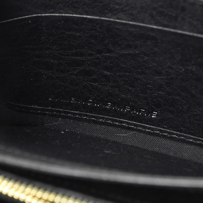 Balenciaga Agneau Giant 12 Gold Hardware Continental Zip Around Wallet Black 6 of 8