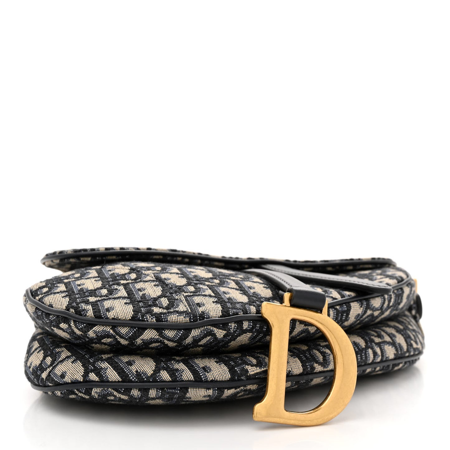 Oblique Saddle Bag Blue