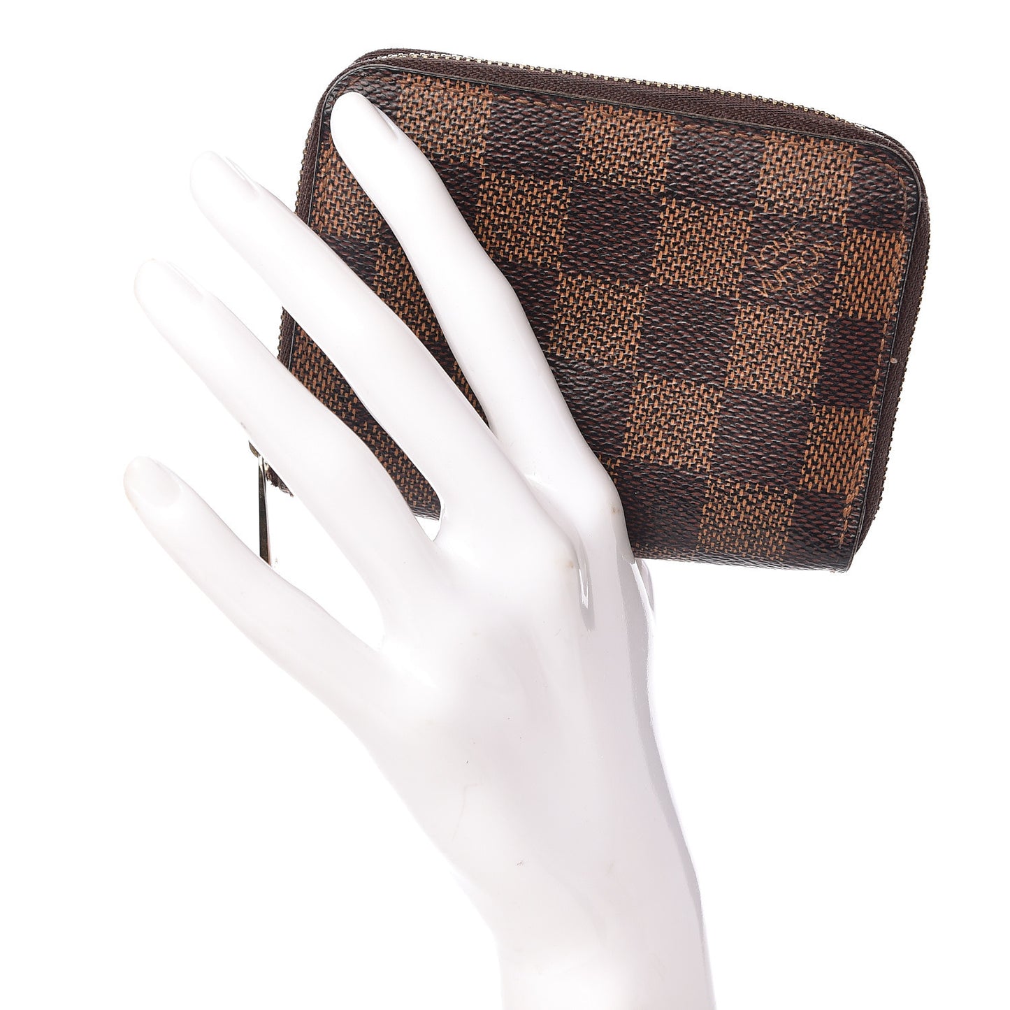 Damier Ebene Zippy Coin Purse