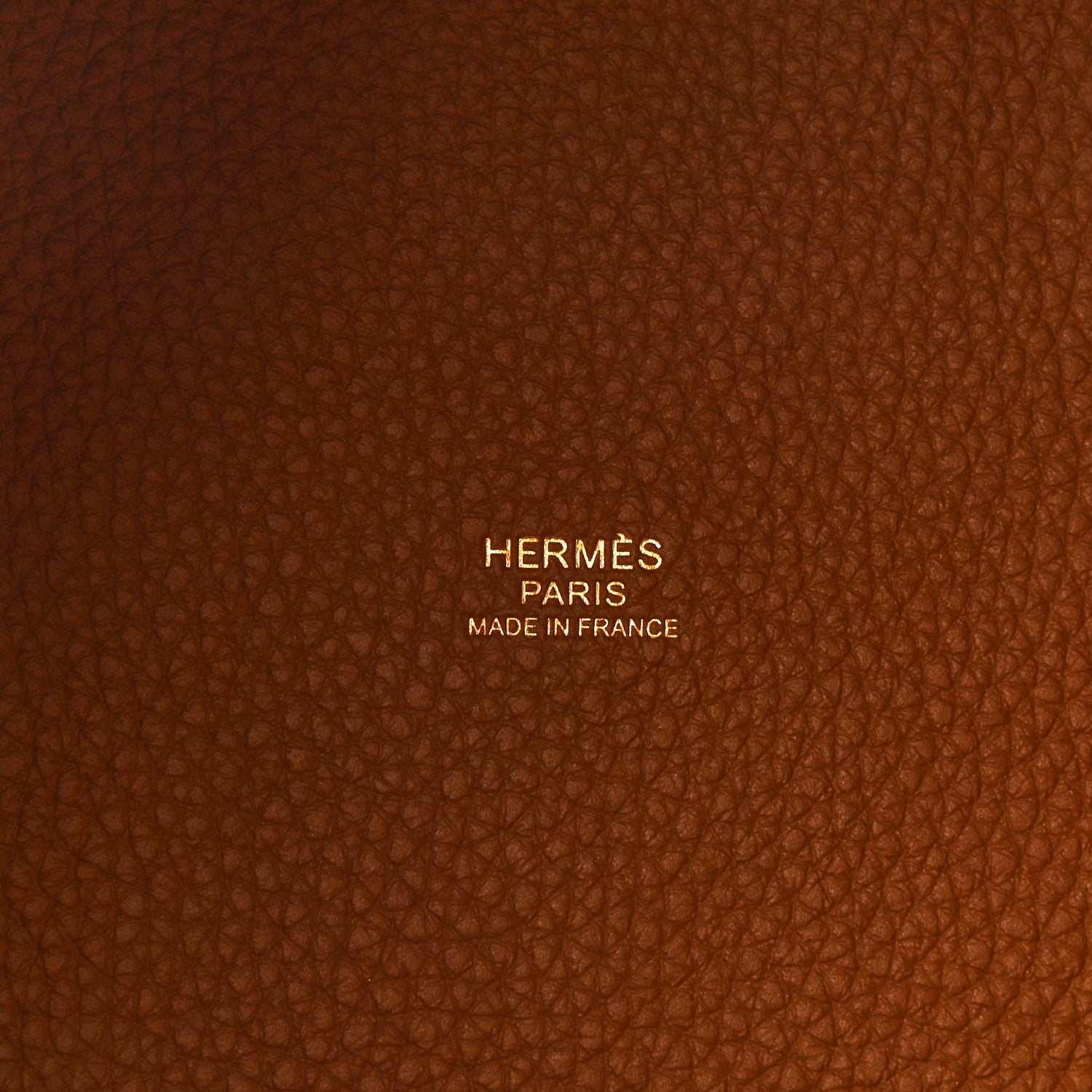 Hermes Taurillon Clemence Picotin Lock 22 MM Gold 6 of 11