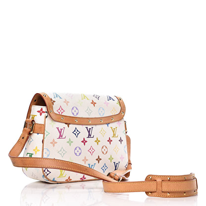 Louis Vuitton Monogram Multicolor Sologne White 3 of 14