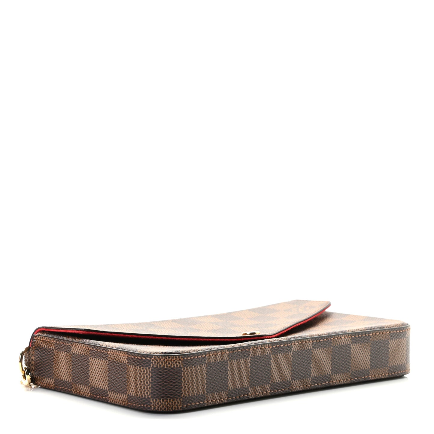 Damier Ebene Pochette Felicie Chain Wallet