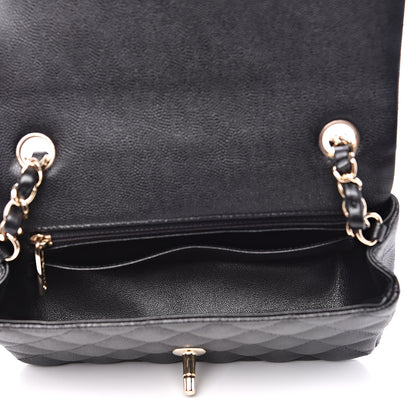 Chanel Caviar Quilted Mini Rectangular Flap Black 4 of 10