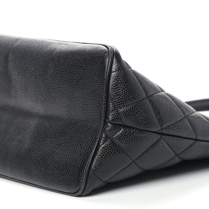 Chanel Caviar Quilted Medallion Tote Black 7 of 14