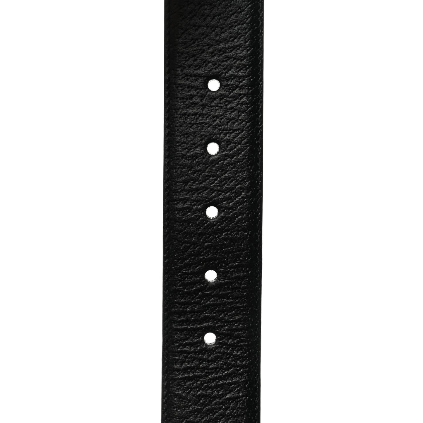 Textured Dollar Calfskin 40mm Belt 95 38 Black