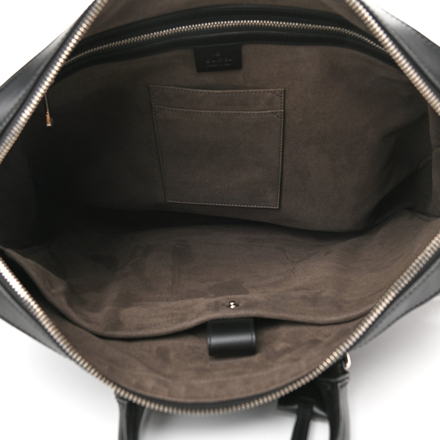 Guccissima Signature Briefcase Black