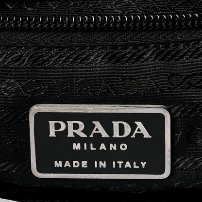 Prada Nylon Vela Medium Cinch Backpack Black 6 of 11