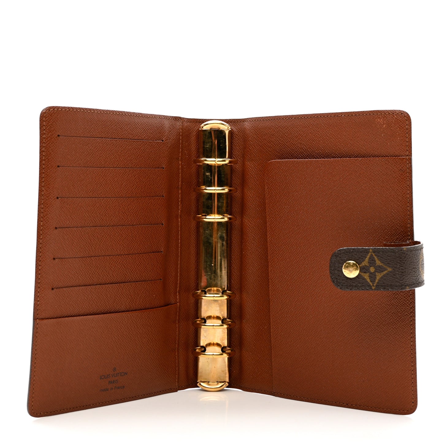 Monogram Medium Ring Agenda Cover