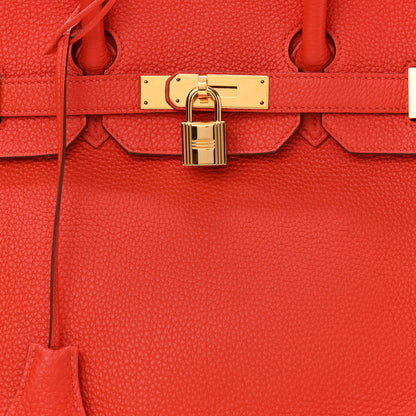 Hermes Togo Birkin 35 Capucine 8 of 11