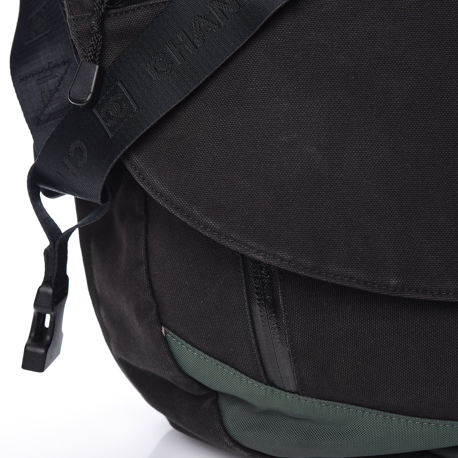 Chanel Canvas Nylon Sport Messenger Black 13 of 17