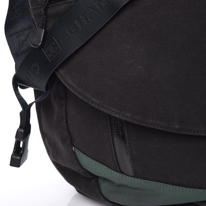 Chanel Canvas Nylon Sport Messenger Black 13 of 17