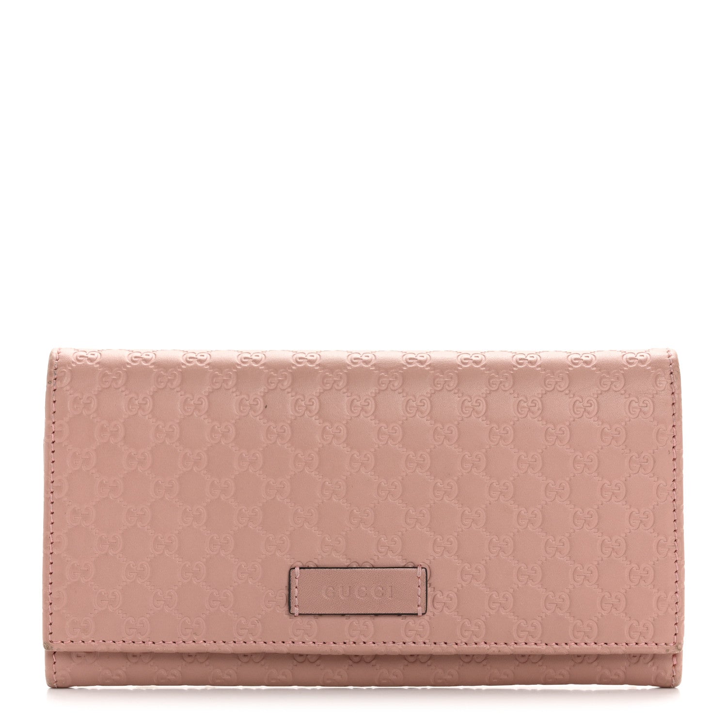 Gucci Soft Microguccissima Continental Wallet Soft Pink 1 of 10