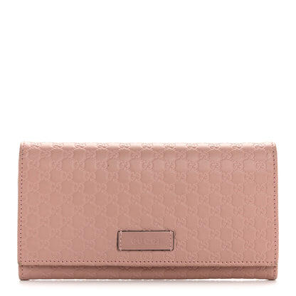 Gucci Soft Microguccissima Continental Wallet Soft Pink 1 of 10