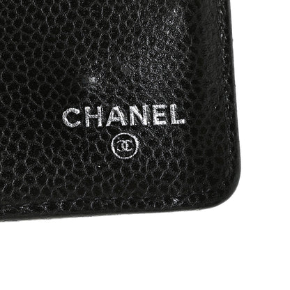 Chanel Caviar Quilted Large Flap Wallet Black 7 of 7