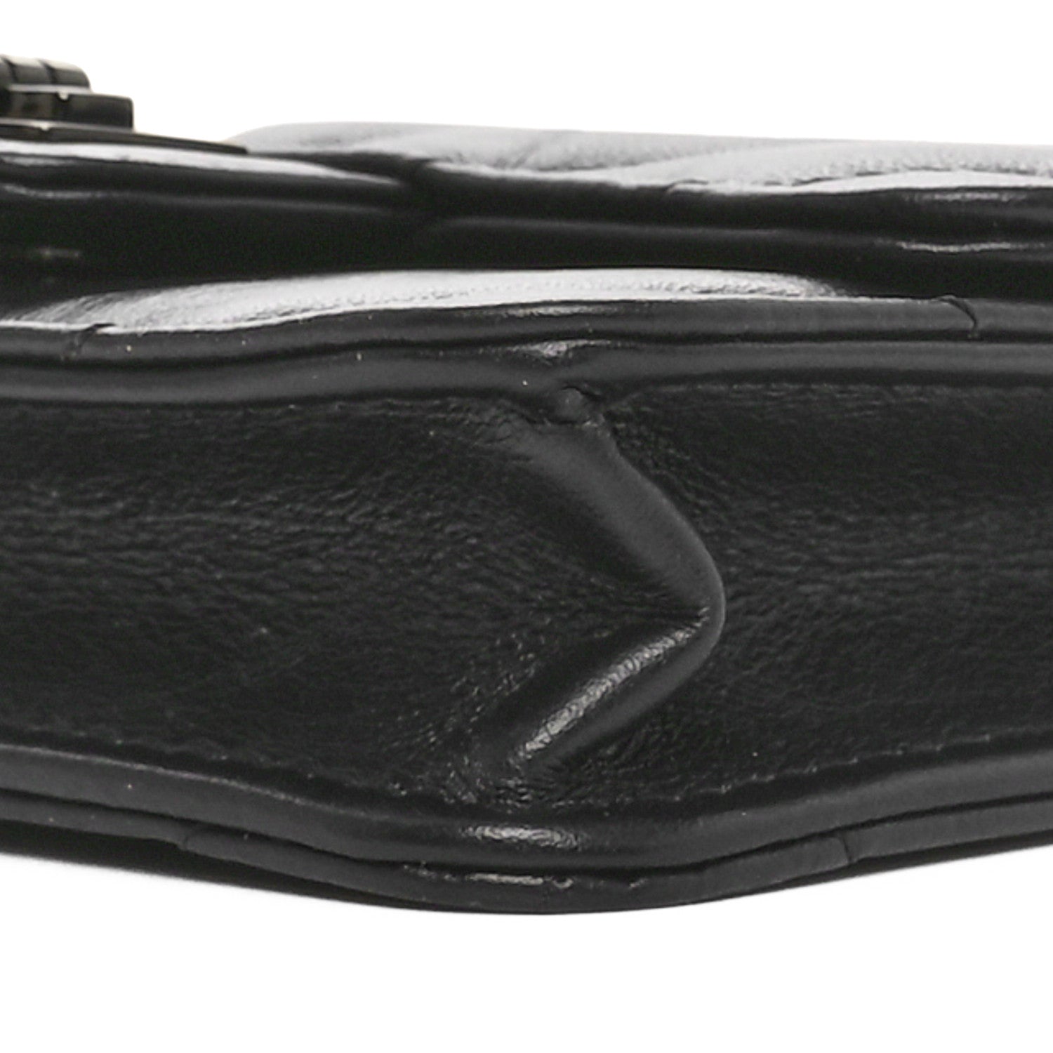 Chanel Aged Calfskin Chevron Quilted Reissue Belt Bag Black 11 of 11