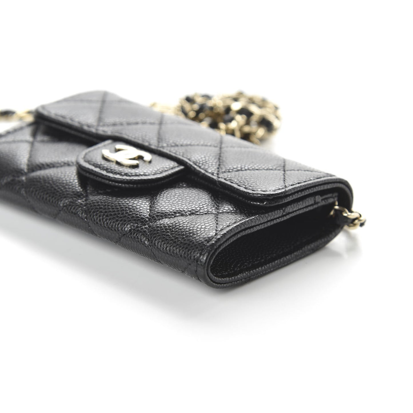 Caviar Quilted Belt Bag Black