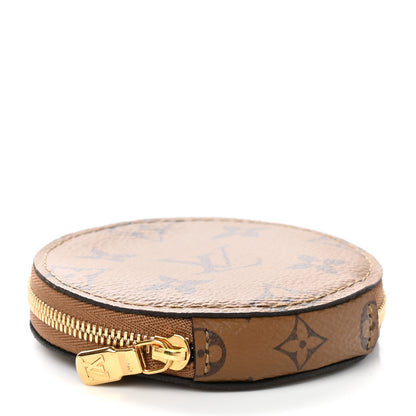 Louis Vuitton Reverse Monogram Bandouliere Round Coin Purse 3 of 5