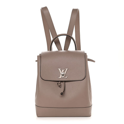 Louis Vuitton Soft Calfskin Lockme Backpack Mastic 1 of 11