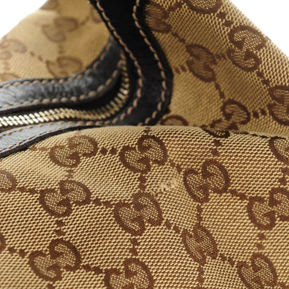 Gucci Monogram Medium Pelham Hobo Dark Brown 5 of 9