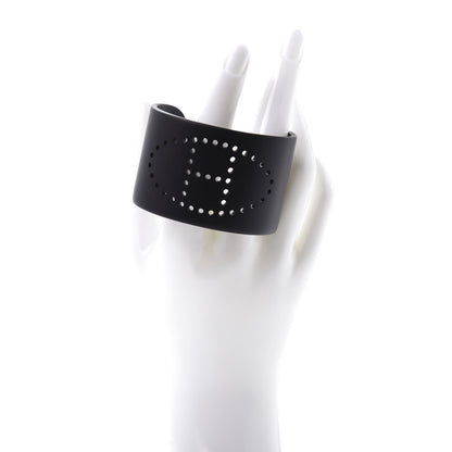 Hermes Aluminium Evelyne Sunset Cuff Bracelet T2 Black 2 of 4