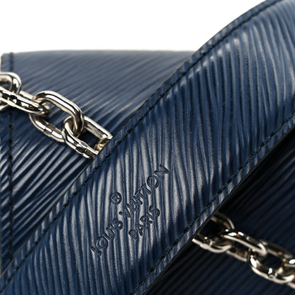 Louis Vuitton Epi Twist Shoulder Bag MM Navy 9 of 12