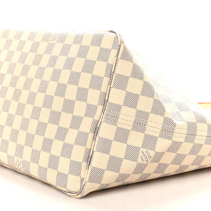 Louis Vuitton Damier Azur Neo Neverfull GM Rose Ballerine 10 of 10