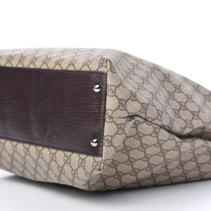 Gucci GG Plus Monogram Vertical Tote Dark Brown 7 of 10