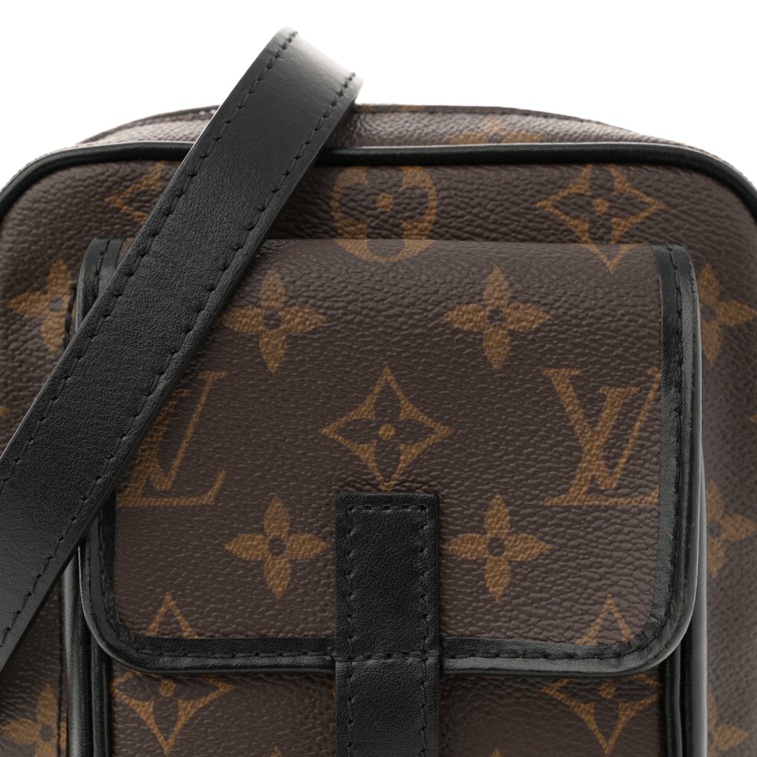 Louis Vuitton Monogram Macassar Christopher Wearable Wallet 7 of 12