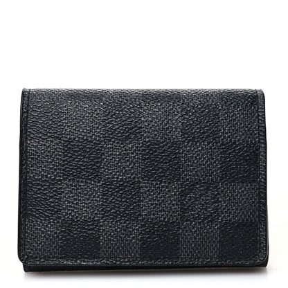 Louis Vuitton Damier Graphite Envelope Business Card Holder 1 of 11