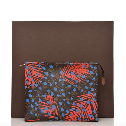 Louis Vuitton Monogram Jungle Dots Toiletry Pouch 26 Coquelicot Denim 8 of 8