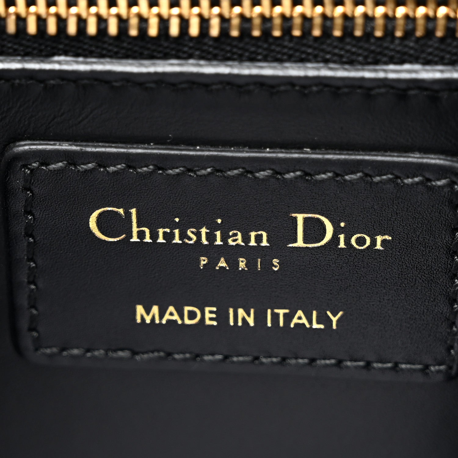 Christian Dior Smooth Calfskin 30 Montaigne Flap Bag Black 6 of 14