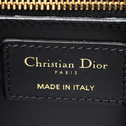 Christian Dior Smooth Calfskin 30 Montaigne Flap Bag Black 6 of 14