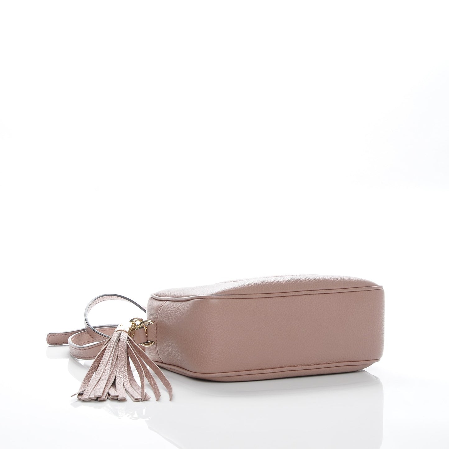 Cellarius Calfskin Small Soho Disco Bag Dark Cipria