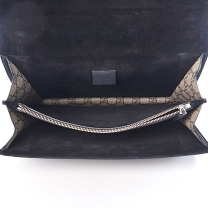 Gucci GG Supreme Monogram Medium Dionysus Shoulder Bag Black 4 of 11