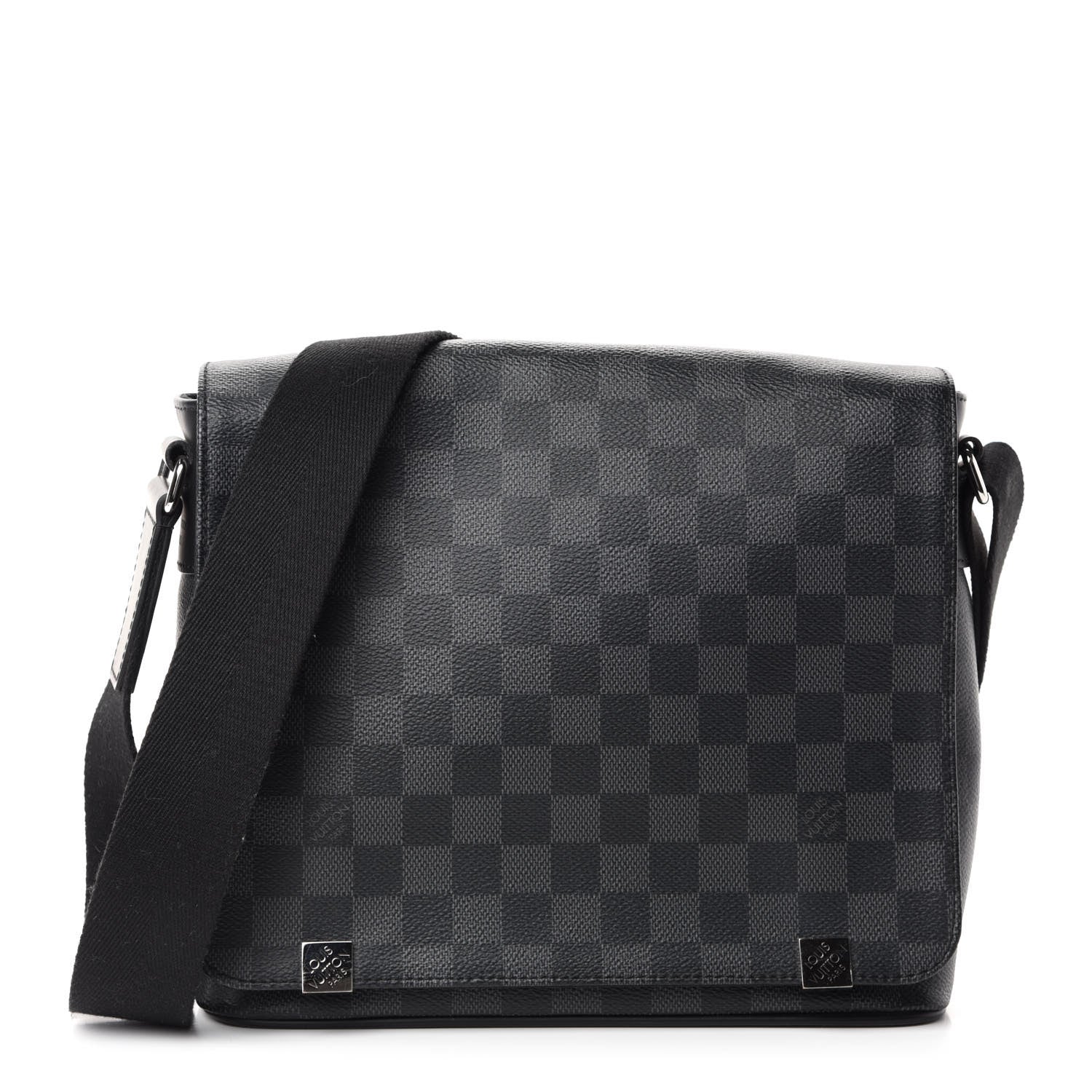 Louis Vuitton Damier Graphite District PM 1 of 10